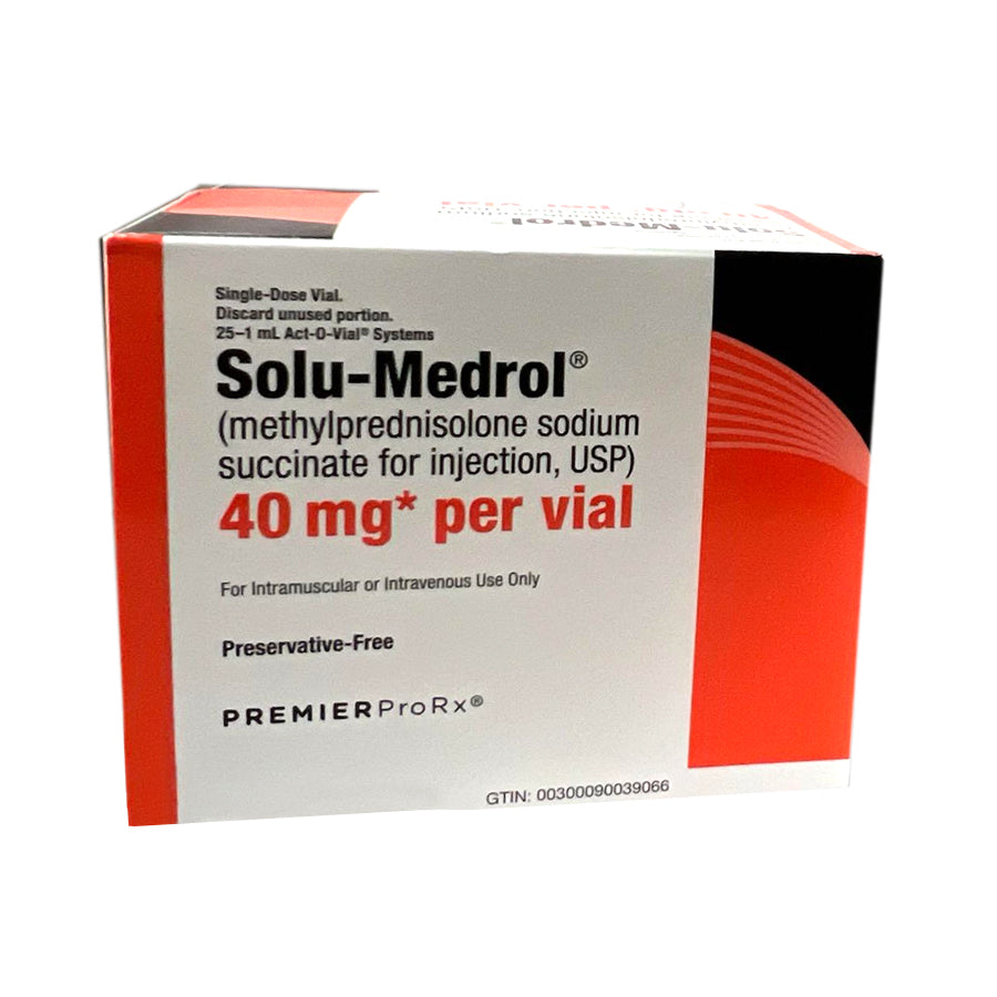 SOLU-MEDROL 40mg 1mL SDV 25/B