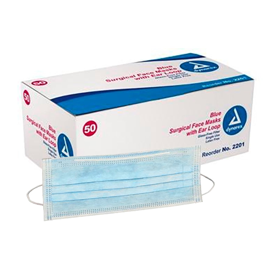 Features<li>Constructed from lightweight, pleated material.</li><li>Bacterial Filtration Efficiency (BFE) ? 98%.</li><li>Comfortable elastic ear loops allow for easy donning and removal.</li><li>Flexible nose piece provides adjustable closure for greater security.</li><li>Free of fiberglass and natural rubber latex.</li>