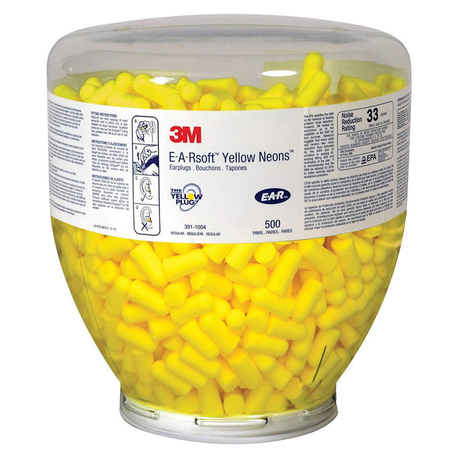 <p>EAR PLUGS YELLOW NEON 1000/BOXN</p>