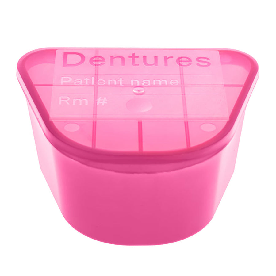 MCK PINK DENTURE CUP 8 OZ 200/CS