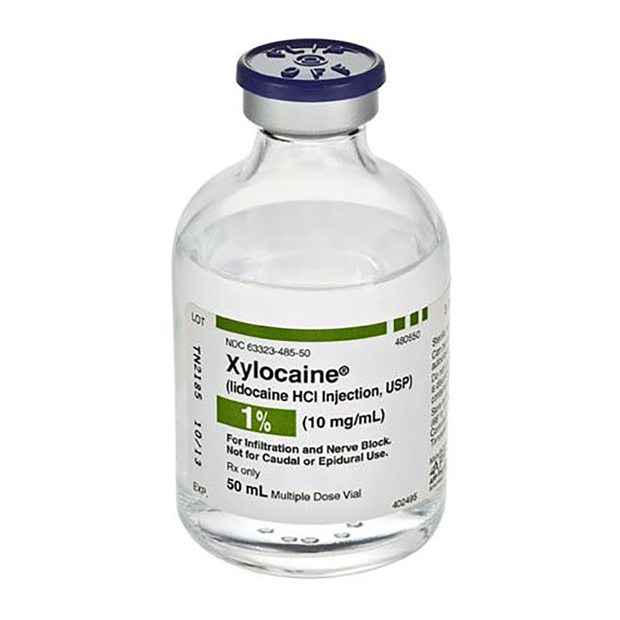 XYLOCAINE 1% 10MG/ML 50ML 25/BX
