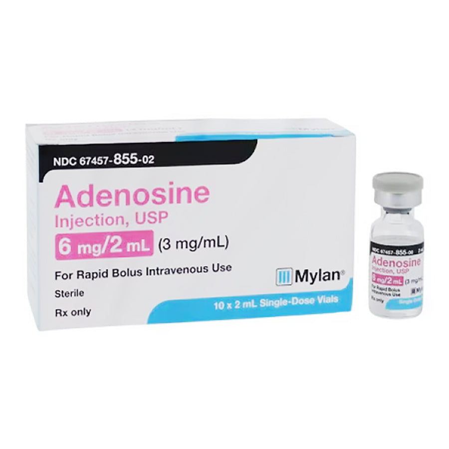 MYLAN PHARM ADENOSINE 3MG/ML 2ML 10/BX