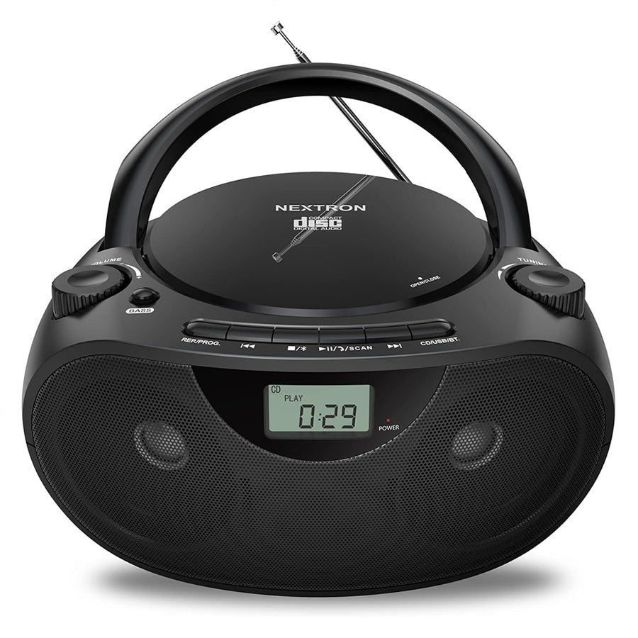 NEXTRON PORTABLE STEREO CD BLUETOOTH BOOMBOX
