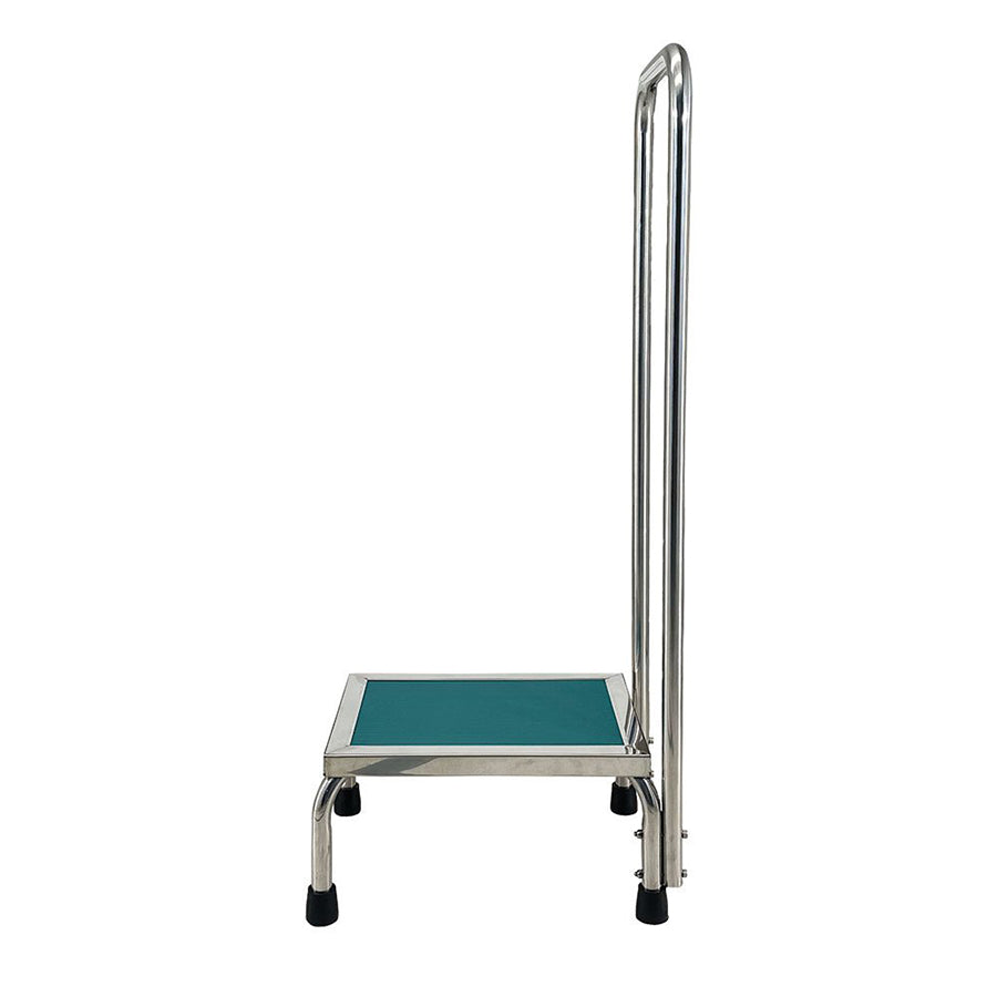 Features<li>MRI Non-Magnetic Step Stool with 41" Handrails are 16" x 12" Base.</li><li>8 1/2" Step Height.</li><li>Made of Heavy Duty Stainless Steel with a 550 lb Weight Capacity.</li>