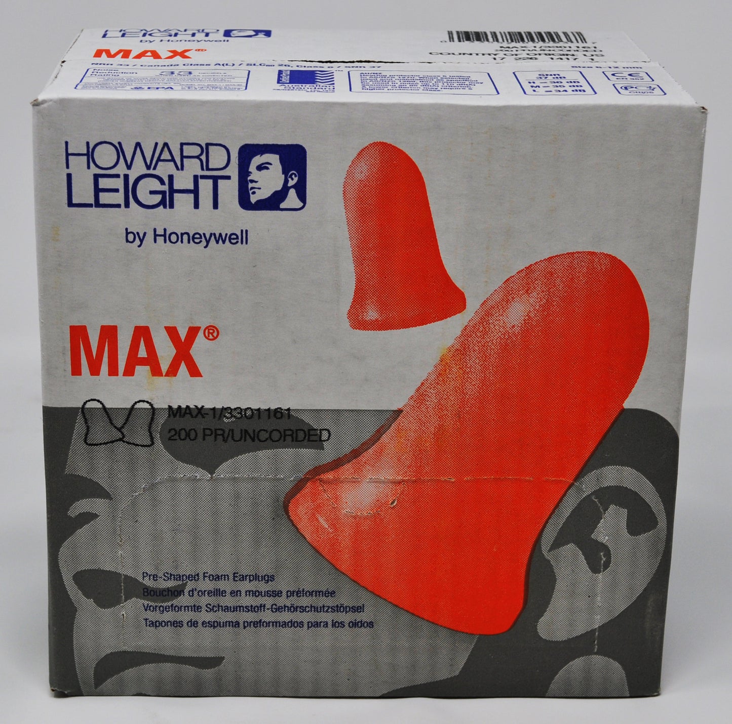 Features<li>Superior noise-blocking performance.</li><li>Contoured bell-shaped design.</li><li>Soft, expanding polyurethane foam.</li><li>Smooth, soil-resistant closed-cell foam skin.</li>