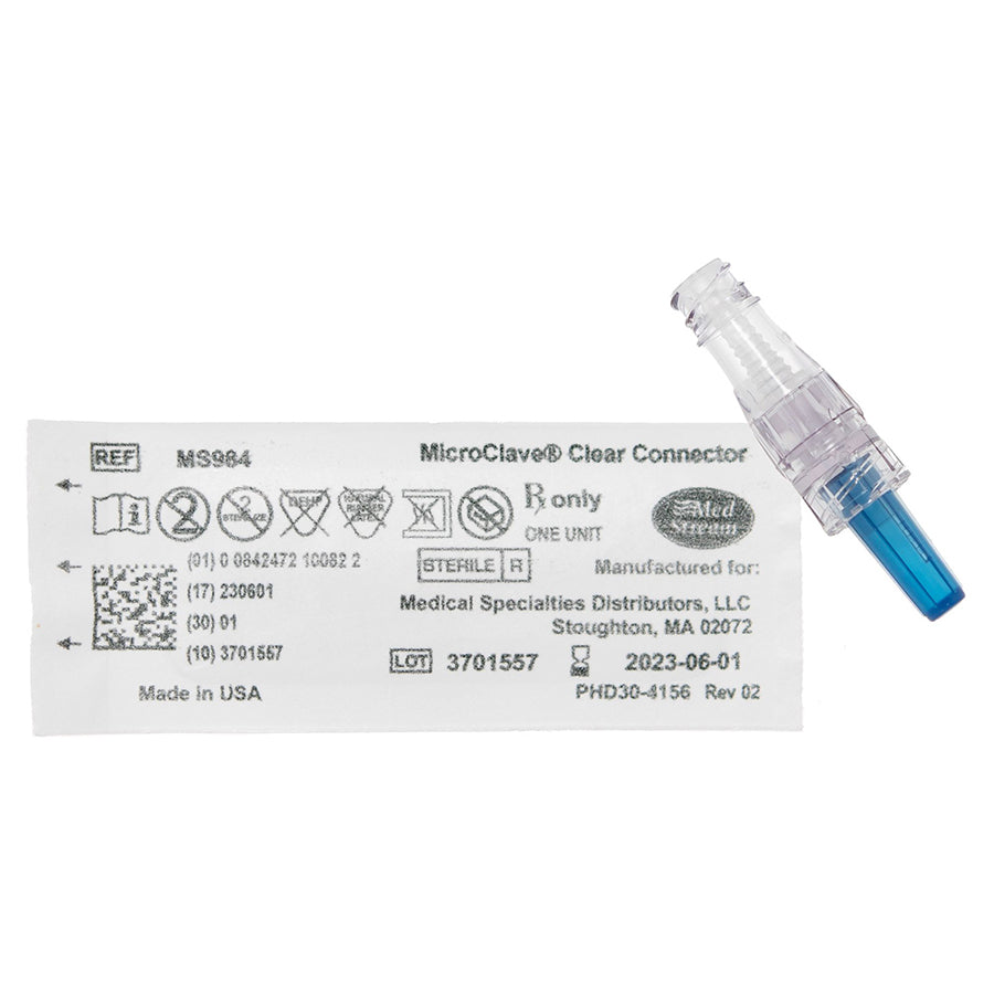 Features<li>Application: Needleless Connector.</li><li>For Use With: For Peripheral Catheters, Arterial, and central Venous Catheters to Administer IV fluids or medication or to aspirate blood.</li><li>Type: Neutral Displacement.</li>