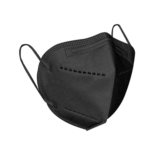Features<li>KN95 Respirator Mask.</li><li>Single use.</li><li>One size.</li><li>Black.</li>