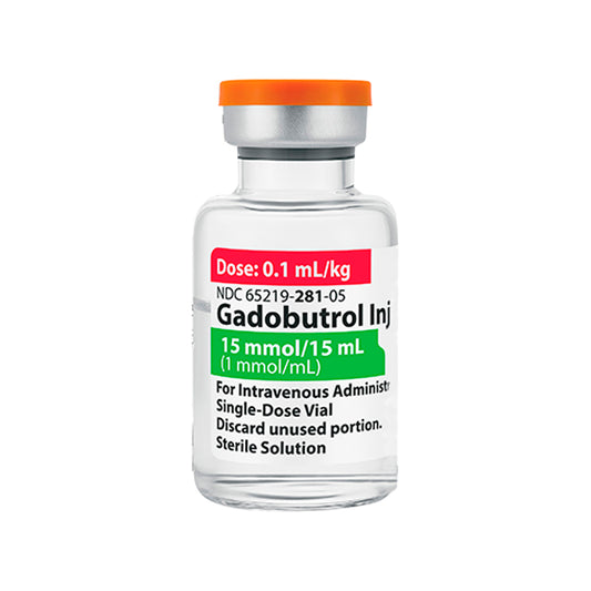 Features<li>Gadobutrol injection is a gadolinium-based contrast agent indicated for use with magnetic resonance imaging (MRI).</li><li>Gadobutrol injection is a sterile, clear and colorless to pale yellow solution containing 604.72 mg gadobutrol per mL (equivalent to 1 mmol gadobutrol) per mL.</li>