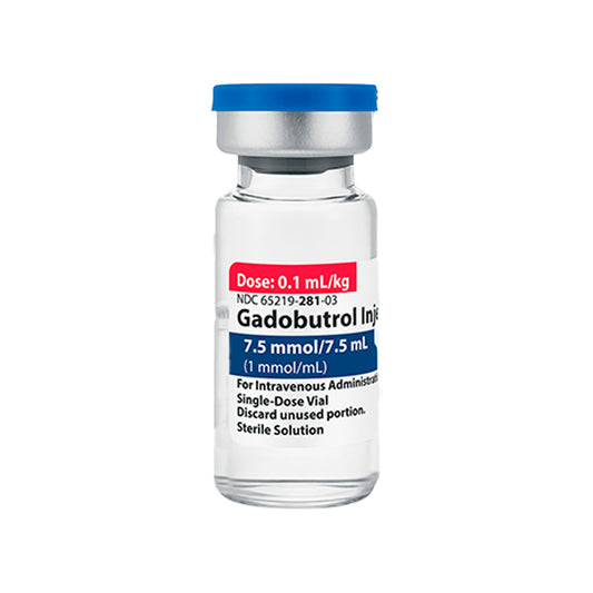 Features<li>Gadobutrol injection is a gadolinium-based contrast agent indicated for use with magnetic resonance imaging (MRI).</li><li>Gadobutrol injection is a sterile, clear and colorless to pale yellow solution containing 604.72 mg gadobutrol per mL (equivalent to 1 mmol gadobutrol) per mL.</li>