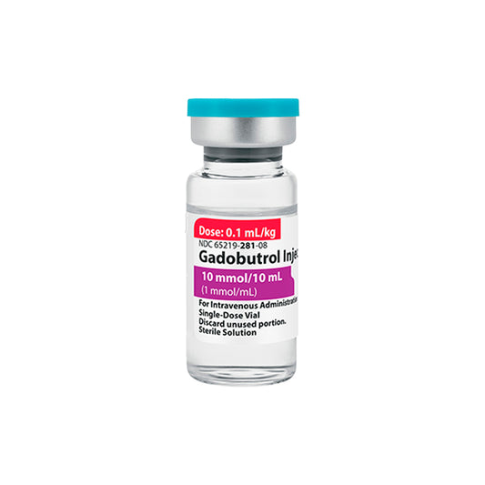 Features<li>Gadobutrol injection is a gadolinium-based contrast agent indicated for use with magnetic resonance imaging (MRI).</li><li>Gadobutrol injection is a sterile, clear and colorless to pale yellow solution containing 604.72 mg gadobutrol per mL (equivalent to 1 mmol gadobutrol) per mL.</li>
