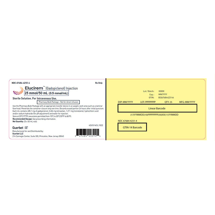 Features<li>ELUCIREM is a gadolinium-based contrast agent indicated in adult and pediatric patients aged 2 years and older for use with magnetic resonance imaging (MRI) to detect and visualize lesions with abnormal vascularity.</li>