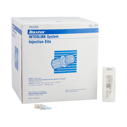 BAXTER INTERLINK CONNECTOR INJ SITE SINGLE