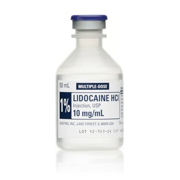 HOSPIRA LIDOCAINE HCL, MDV 1% 50ML VIAL