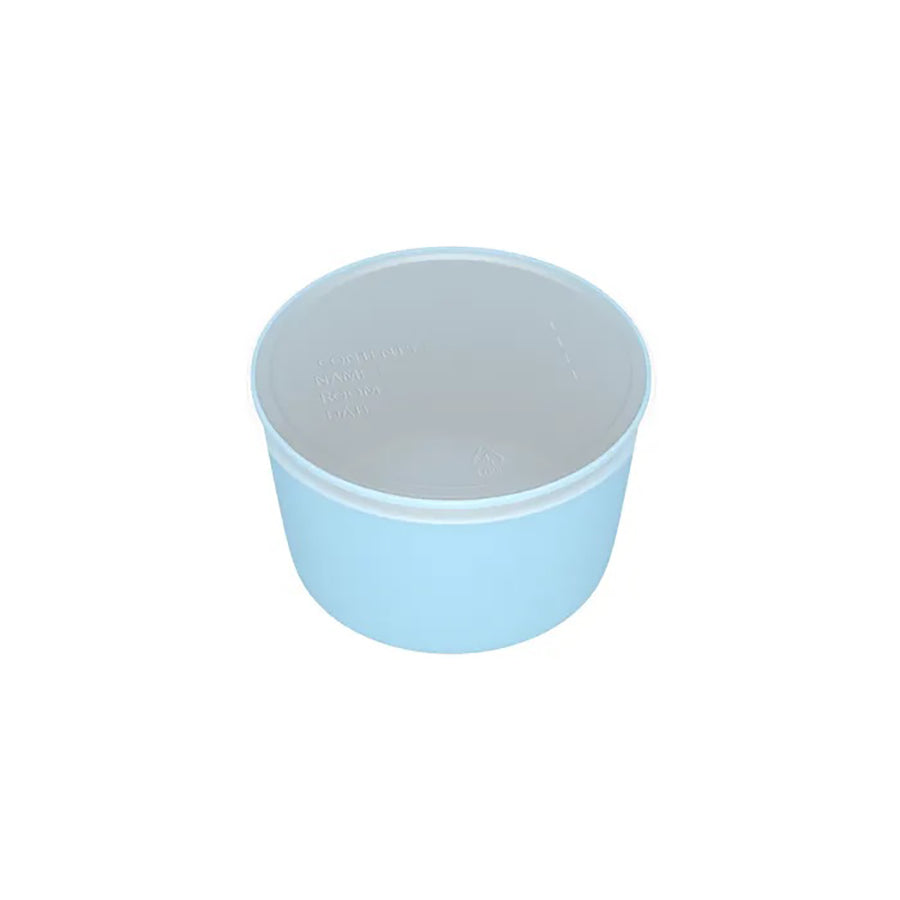 DYNAREX DENTURE CUPS w/ LID 8oz 25/PACK