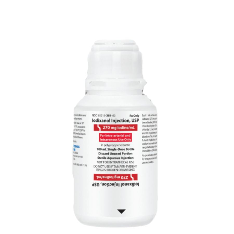Features<li>Protect iodixanol injection, USP from direct exposure to sunlight.</li><li>Do not freeze.<li><li>Single-Dose Polypropylene Bottle.<li>