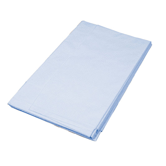 DYNAREX DRAPE SHEETS BLUE 40X90 50/CS