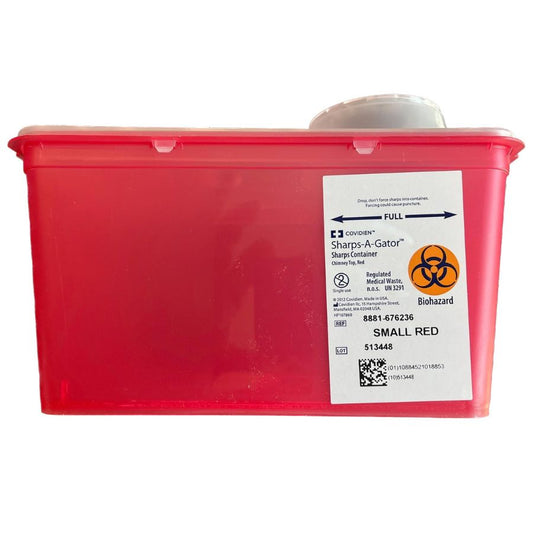 <ul class="product-features"><li>Containers lock for final disposal</li><li>Nestable containers save valuable storage space</li><li>Plastics and pigments are safe to autoclave or incinerate</li><li>Accommodate a variety of sharps sizes</li></ul>
