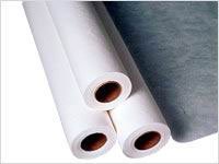 <p>Tidi white 18" x 100' perforated, fabricel, tissue/ polyback, crepe, latex free exam table paper.</p>