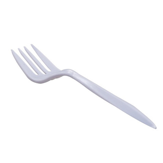 Features<li>Polypropylene construction allows for bending with no unsafe splintering or snapping, perfect for settings requiring maximum safety.</li><li>Perfect length for hands large or small, with easy to grasp handle.</li><li>Conveniently layer packed, 1000 plastic forks per case, for easy storage with a smaller footprint.</li><li>Sturdy yet flexible for general dining needs.</li>