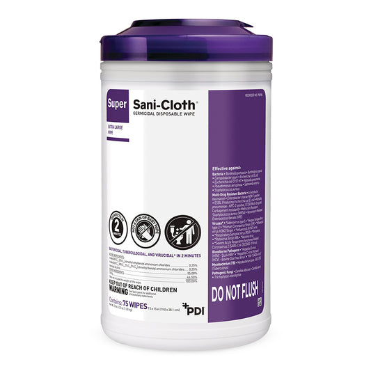 SANI-CLOTH WIPE GERMICIDAL 8"X15" 450/CS