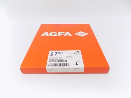 <p>Drystar DT-2B 10" x 12" film offers high contrast, high density and higher throughput for DRYSTAR 5x00 imagers, producing premier quality hardcopies. Other benefits include no wet processing, no darkroom, and no chemicals. Suitable for medical printing of grayscale images.</p>