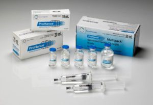 Gadolinium vials and prefilled syringes