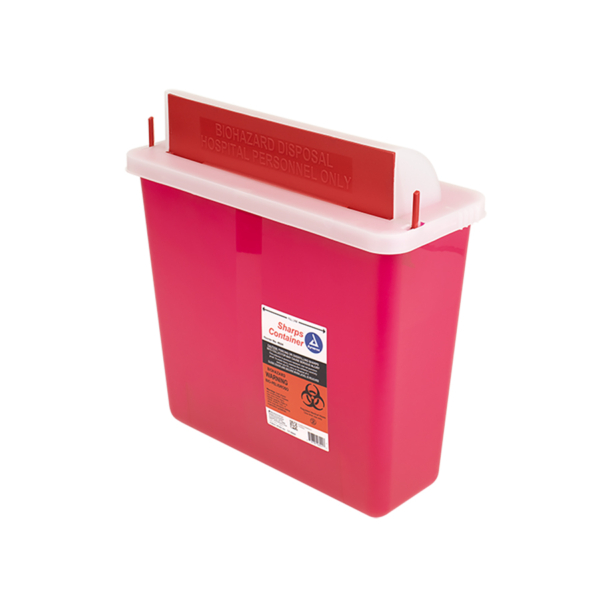 DYNAREX 4624 SHARPS CONTAINER 5QT 20/CS