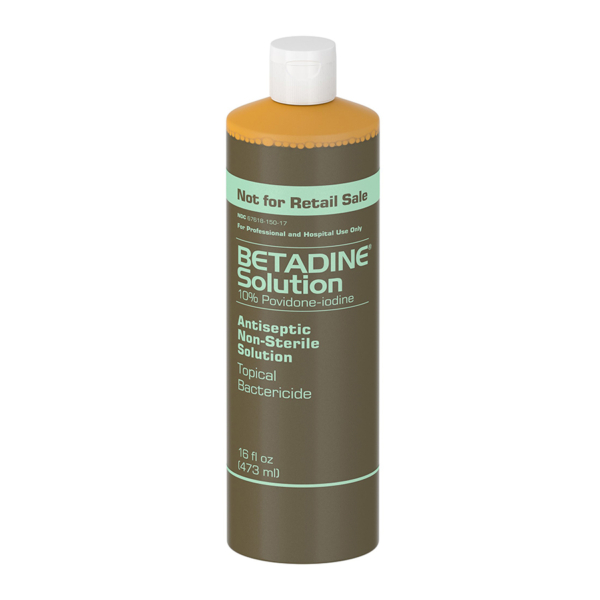 BETADINE SKIN PREP SOLUTION 16OZ BOTTLE