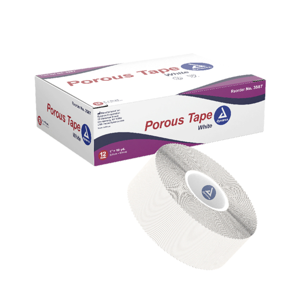 DYNAREX POROUS TAPE 1X10YD 12/BX