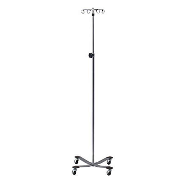 CLINTON IV POLE HEAVY BASE W/ 4 HOOKS