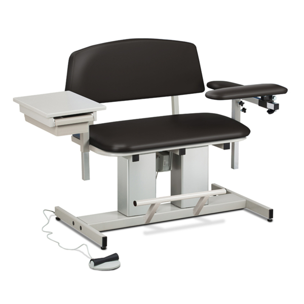 CLINTON BARIATRIC BLOOD DRAW CHAIR DRAWER