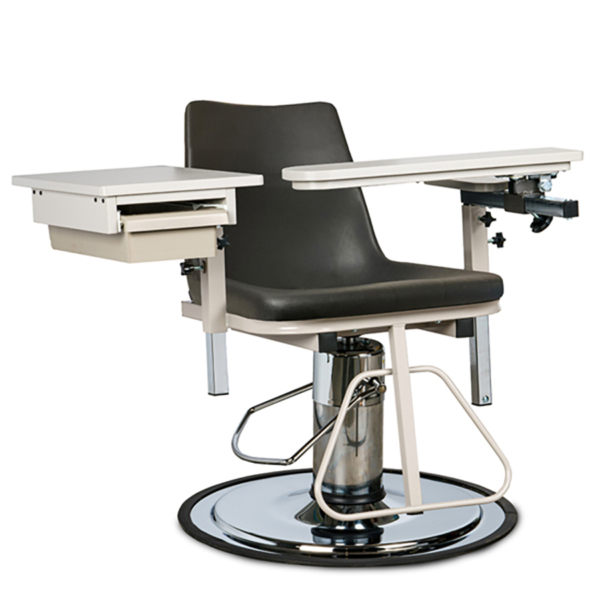 CLINTON EZ CLEAN BLOOD DRAW CHAIR DRAWER