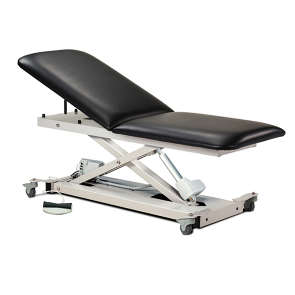CLINTON XL POWER TABLE ADJ BACK & CASTERS