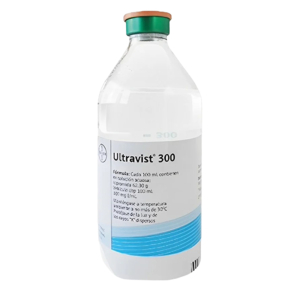BAYER ULTRAVIST 300mg 500ML IOPROMIDE 8/BX