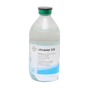Ultravist 370 contrast agent bottle