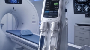 contrast power injector syringes and tubing